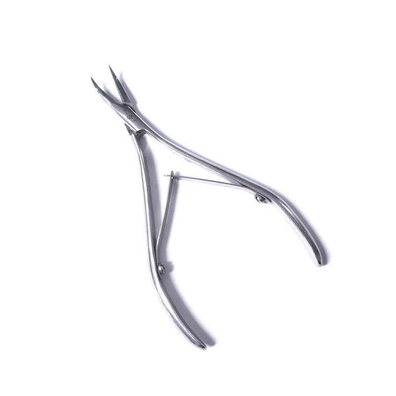 Pinça para Remoção de Espículas com Mola – Aço Inoxidável, 14 cm